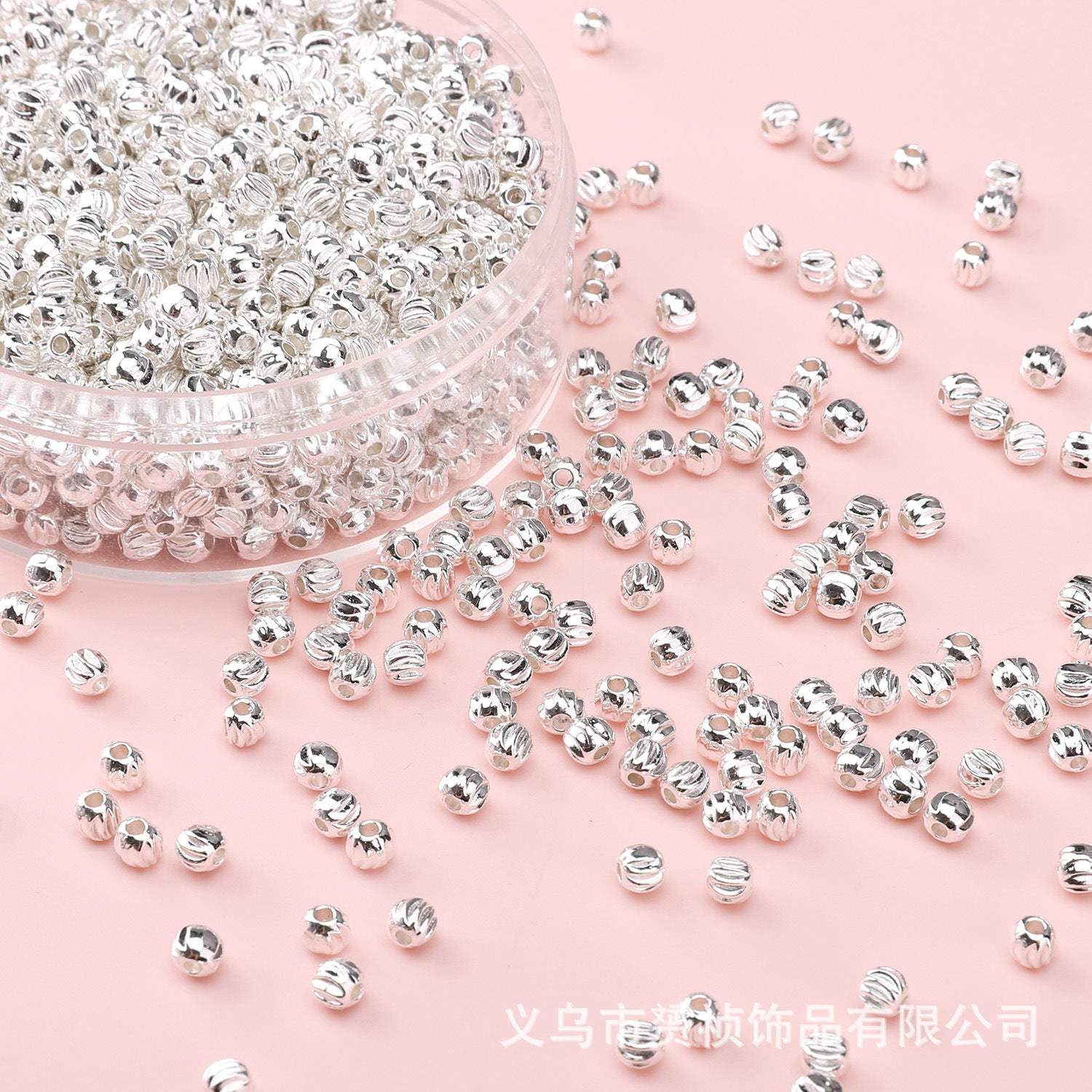 Broken Silver, a Few Pounds Thick Silver-Plated Loose Beads, Square Triangular Beads, DIY Handmade Beading Materials, Jewelry Bracelet Accessories