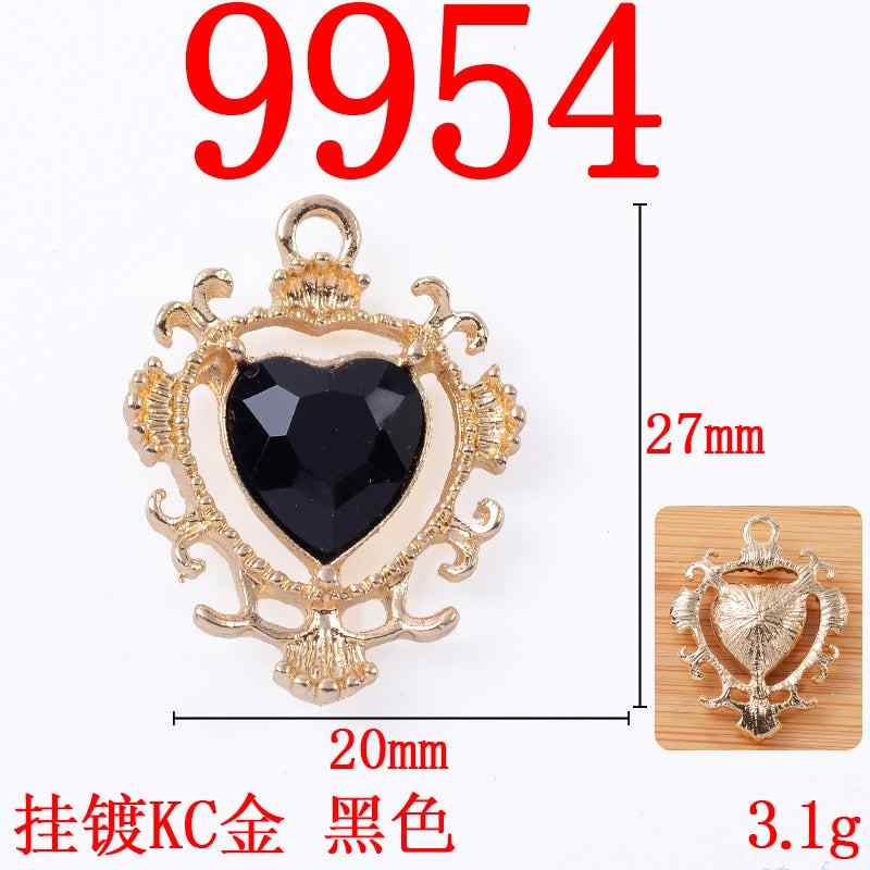 Alloy pendant sunflower Baroque style love pendant diy jewelry accessories alloy accessories spot wholesale 