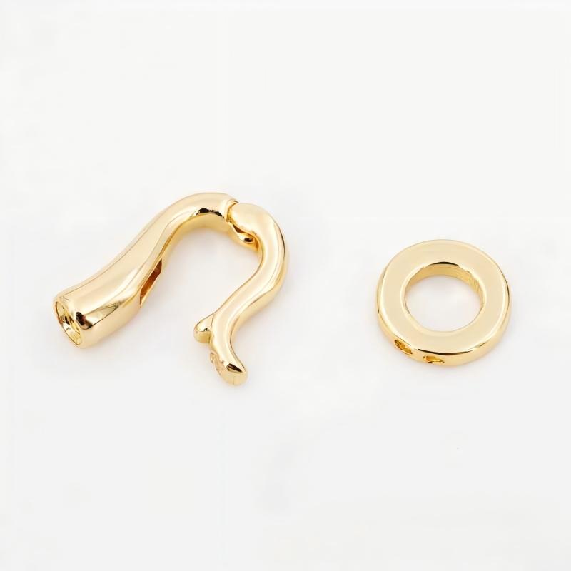 Color retaining lobster clasp extended  tail chain jewelry accessories