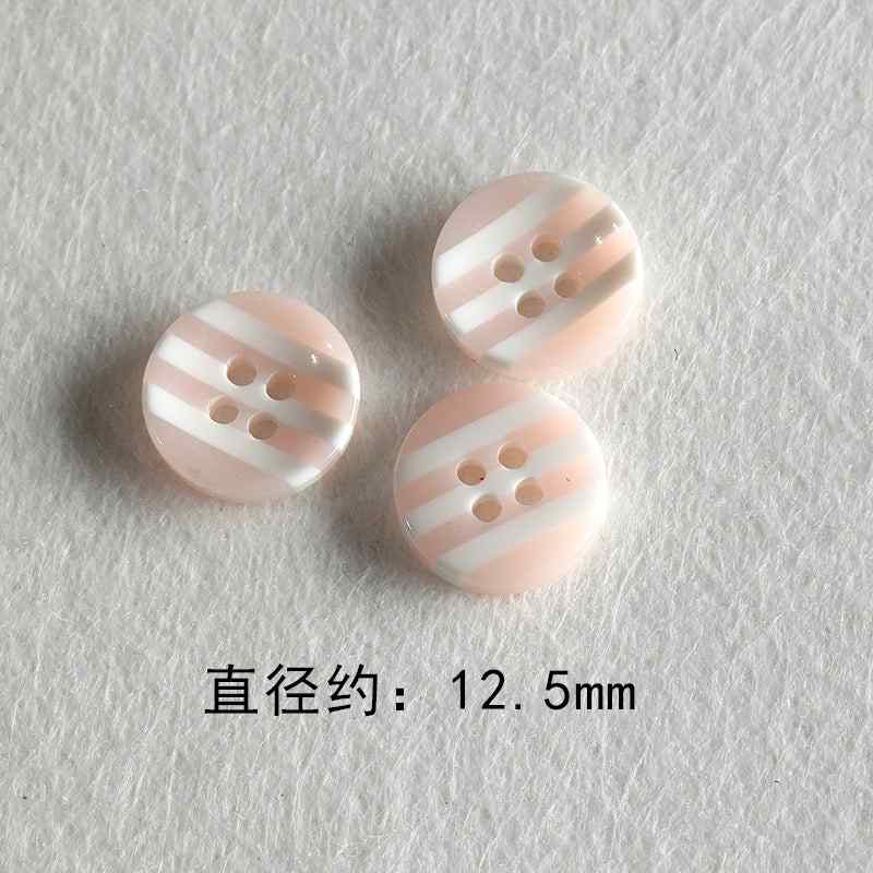 Resin color all-match niche buttons beads diy accessories material
