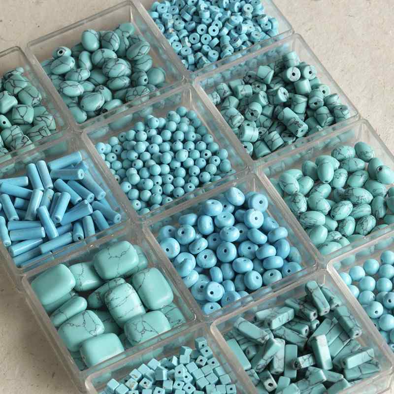 Natural Round Spacer Abacus Loose Beads Braided DIY Material