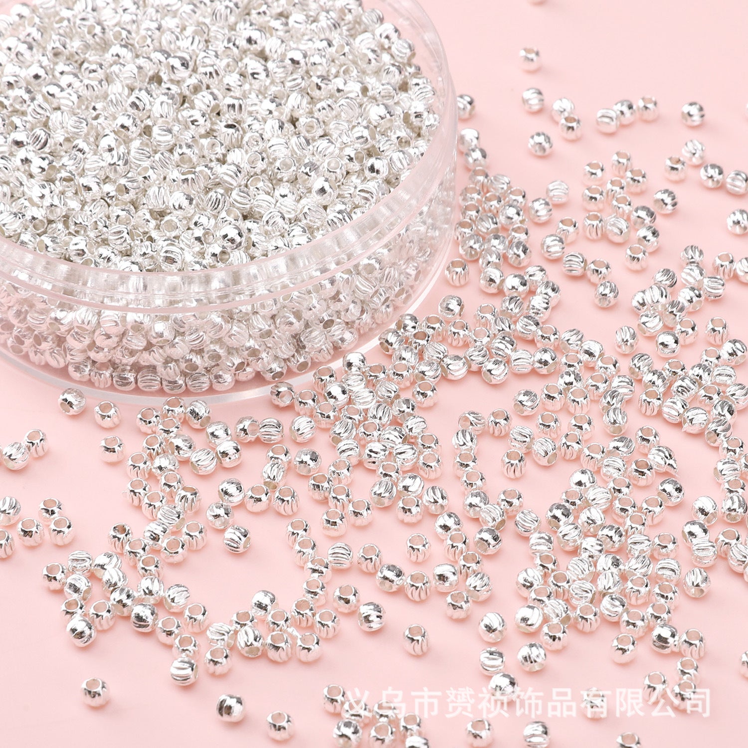 Broken Silver, a Few Pounds Thick Silver-Plated Loose Beads, Square Triangular Beads, DIY Handmade Beading Materials, Jewelry Bracelet Accessories