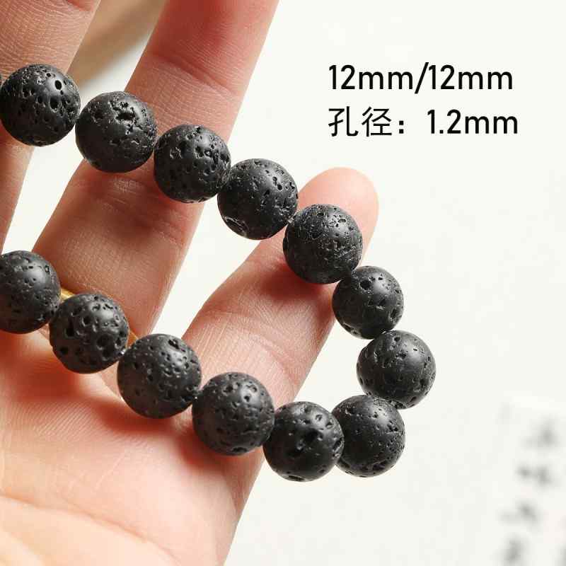 [Smoke ink] natural black agate stone beads bamboo square beads beaded loose beads  beaded necklace bracelet diy accessories beads