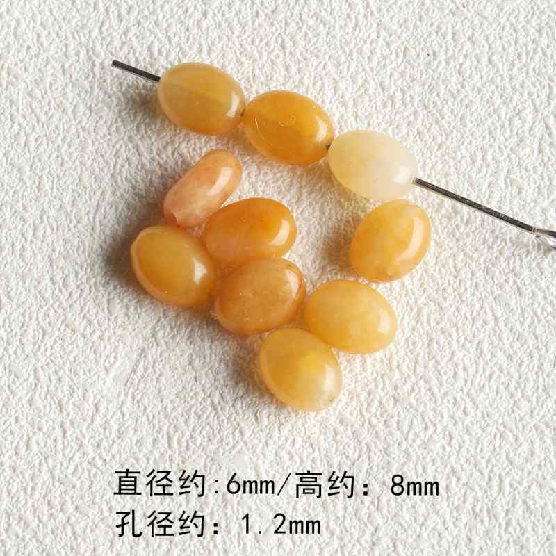 All-match natural stone round tube bead diy accessories material