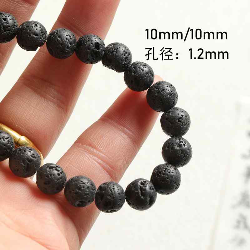[Smoke ink] natural black agate stone beads bamboo square beads beaded loose beads  beaded necklace bracelet diy accessories beads