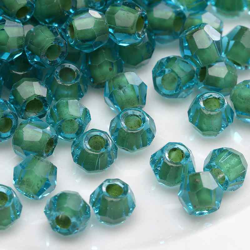 Green Style Glass Glazed Rice Beads DIY Handmade Accessories