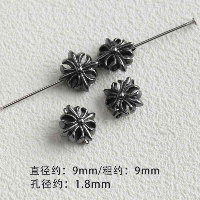 Dark Style Alloy Gun Black Pendant Spacer Beads Spacer Loose Bead Bracelet Necklace Beaded DIY Accessories