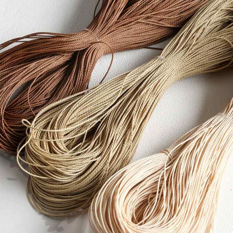 1mm non-elastic wax line woven rope necklace pendant special beaded line diy accessories
