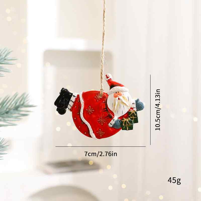 Christmas Decorations Ins Elk Pendants Tree Ornaments Cartoon Accessories Supplies