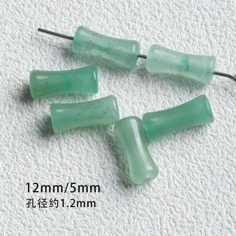 New Chinese Natural Dongling Jade Slub Scattered Beads Abacus Beads Diy Accessories Material Bracelet Necklace Beads 