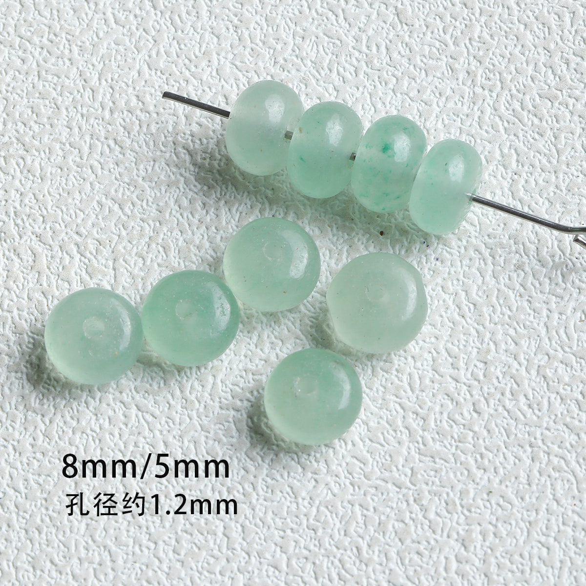 New Chinese Natural Dongling Jade Slub Scattered Beads Abacus Beads Diy Accessories Material Bracelet Necklace Beads