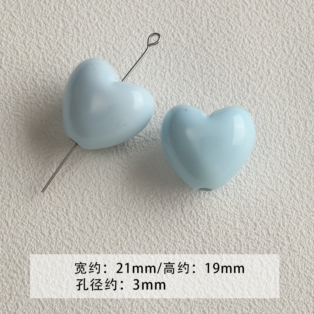 [Bihai] acrylic paint cheese star cone beaded mobile phone chain loose beads diy accessories material beads