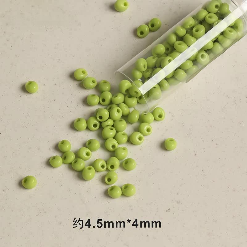 vintage ceramic rice beads water drop diy accessories material