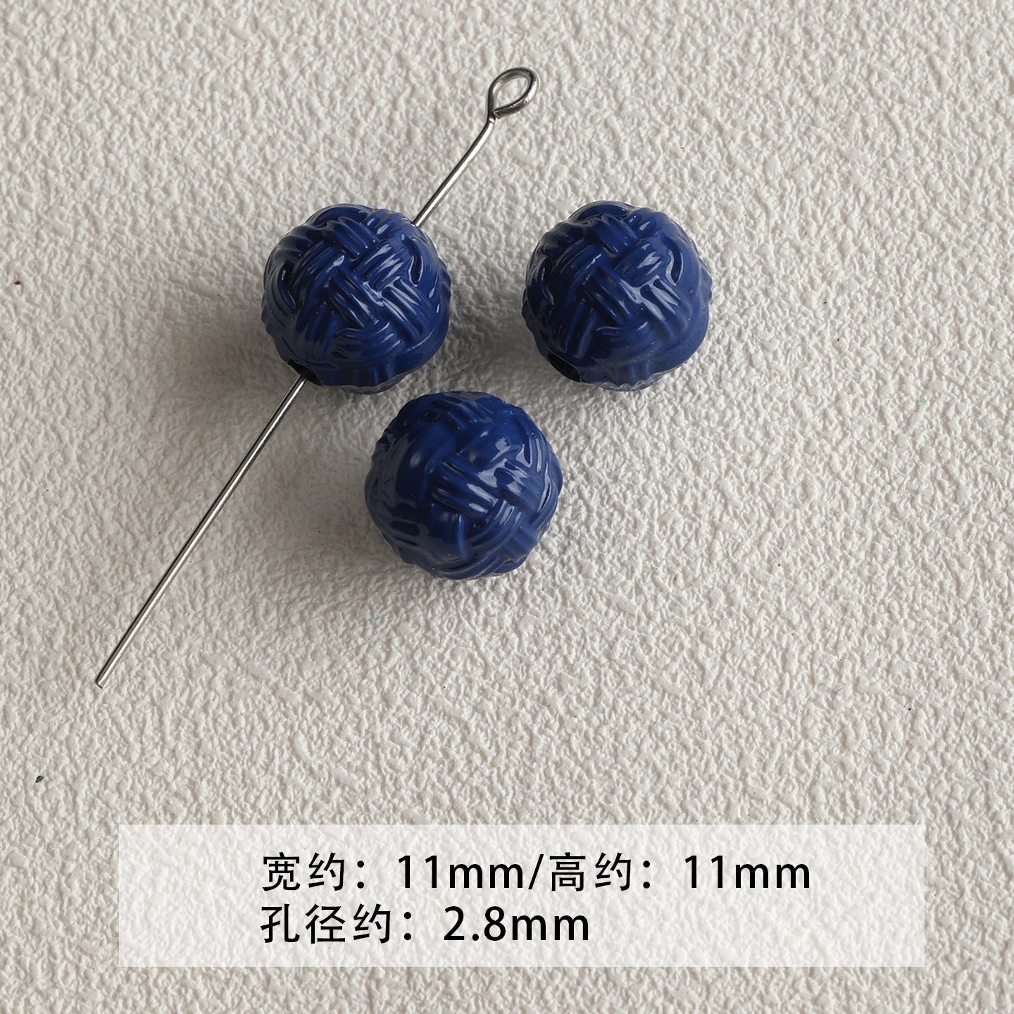 [red, yellow and blue] acrylic paint stars love beaded mobile phone chain keychain loose beads diy accessories material