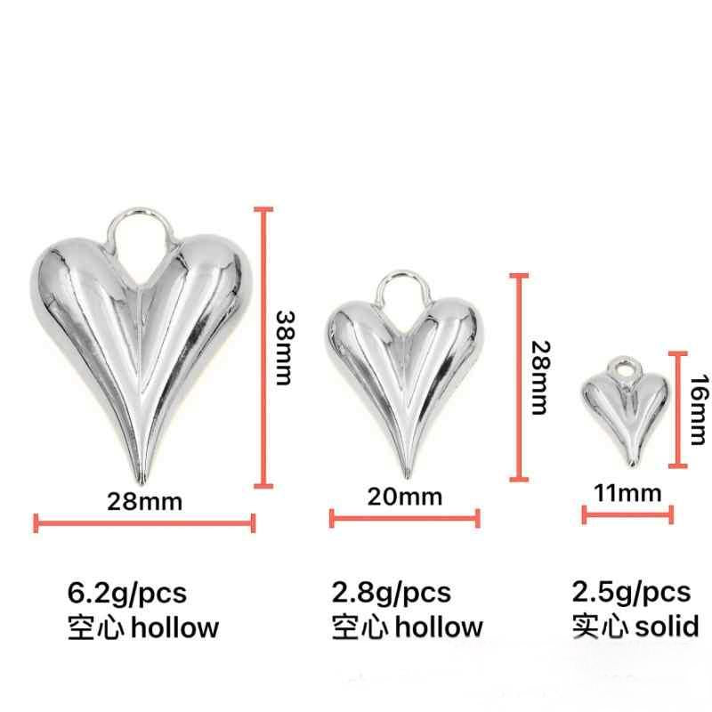 DIY jewelry accessories color retention love pendant