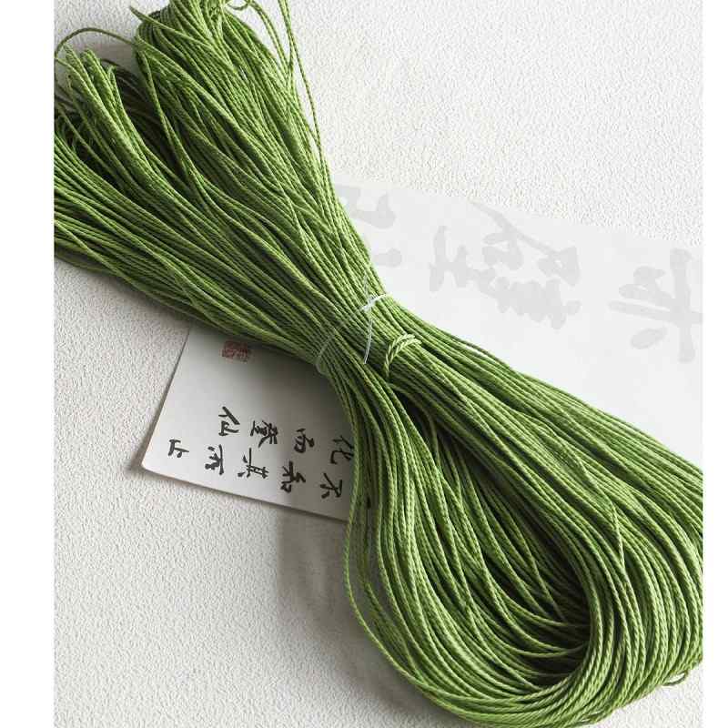 1mm non-elastic wax line woven rope necklace pendant special beaded line diy accessories