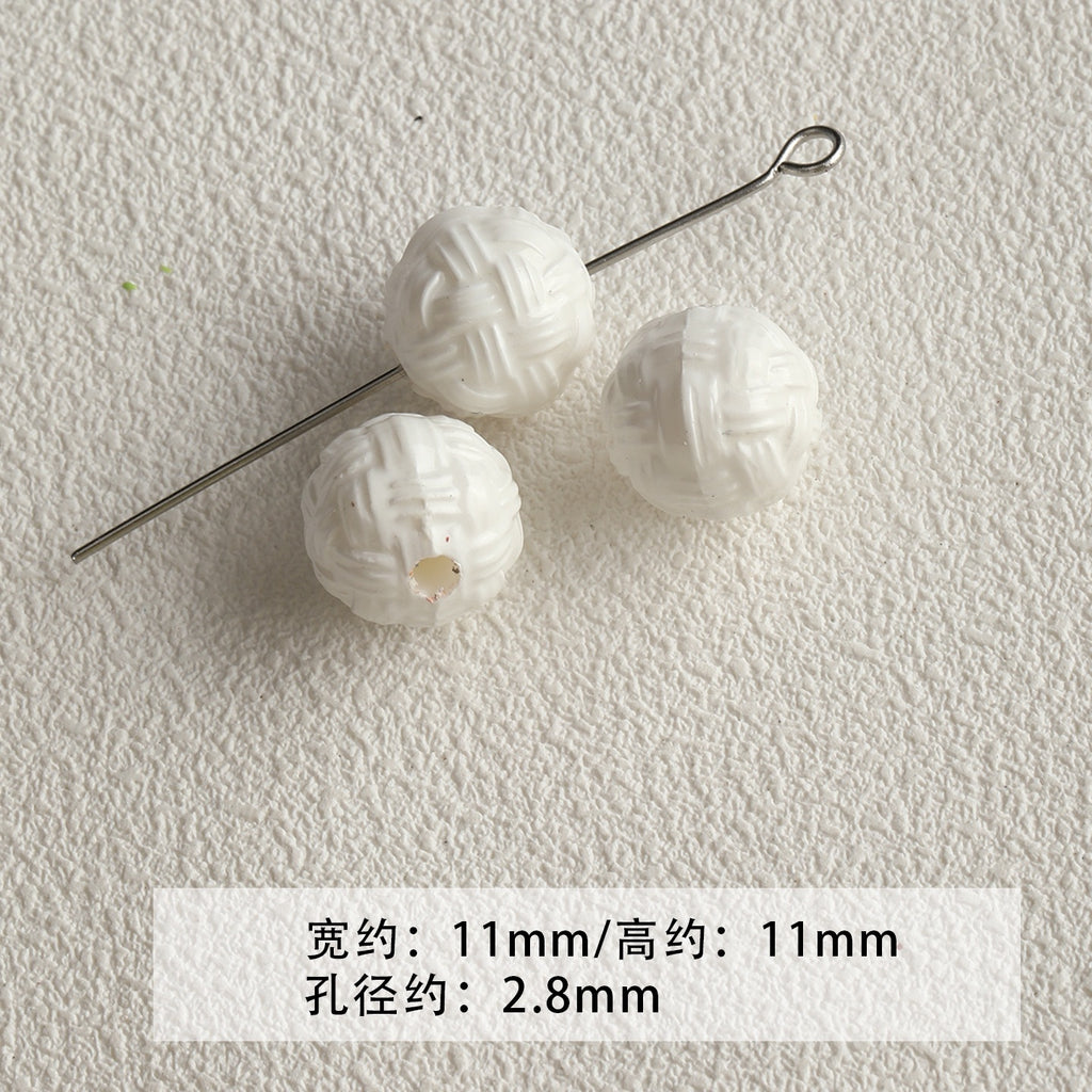 [Bihai] acrylic paint cheese star cone beaded mobile phone chain loose beads diy accessories material beads