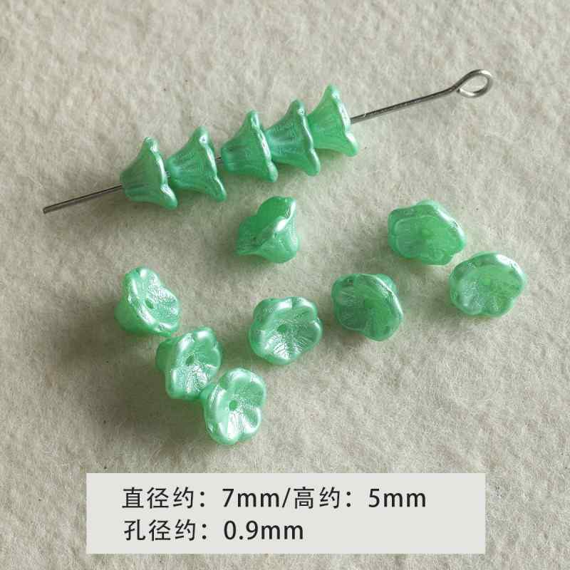 [Green Light Forest] glass beads diy accessories material