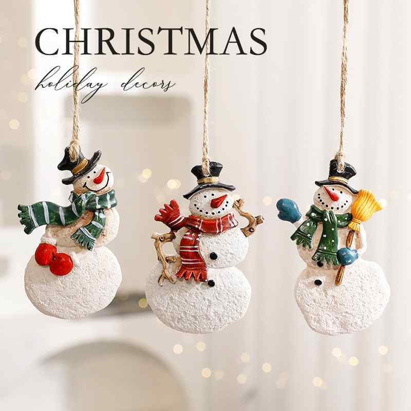 Christmas Decorations Ins Elk Pendants Tree Ornaments Cartoon Accessories Supplies