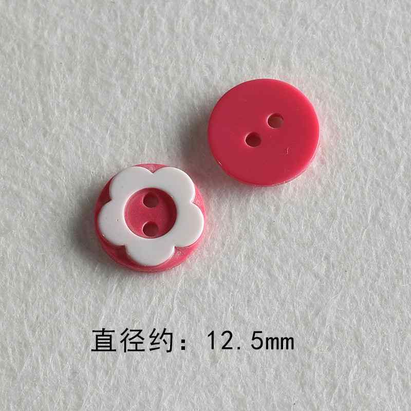 Resin color all-match niche buttons beads diy accessories material