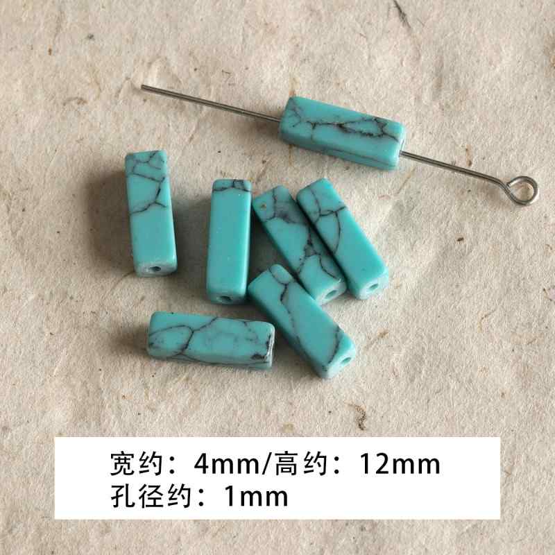 Natural Round Spacer Abacus Loose Beads Braided DIY Material