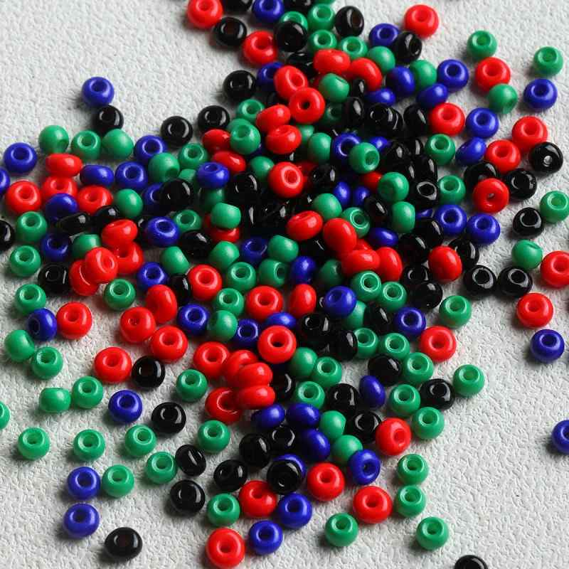 4mm high quality glass rice beads  diy accessories material