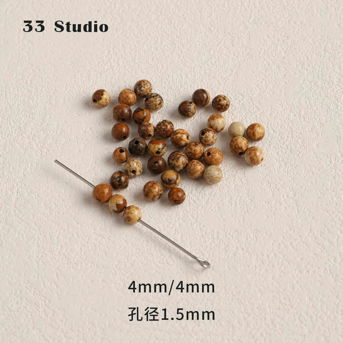 [Dunhuang] natural stone cut face sugar loose beads turquoise alashan beaded diy bracelet necklace material accessories