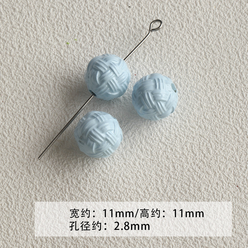 [Bihai] acrylic paint cheese star cone beaded mobile phone chain loose beads diy accessories material beads