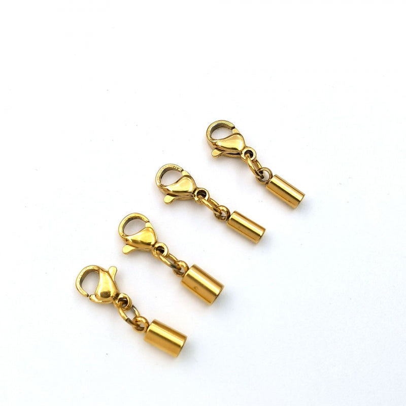 Stainless steel lobster clasp single head bucket connection buckle