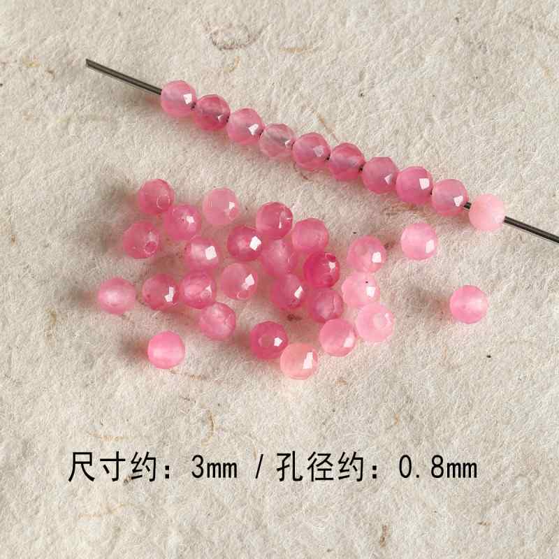 natural round cut aquamarine garnet loose beads diy material