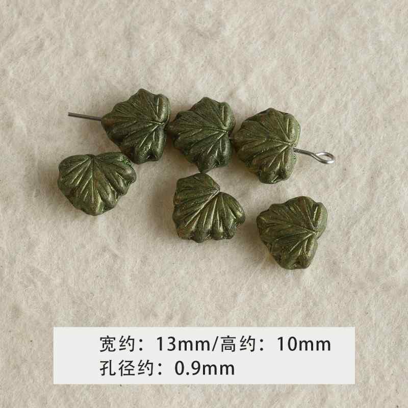 Blue Glass Loose Beads Collection Beaded DIY Accessories Material