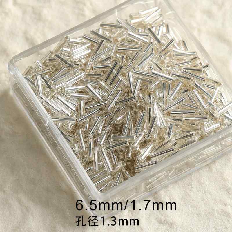 [Maillard] rice beads water drop beads glass gold plated foil square bracelet necklace mobile phone chain diy accessories