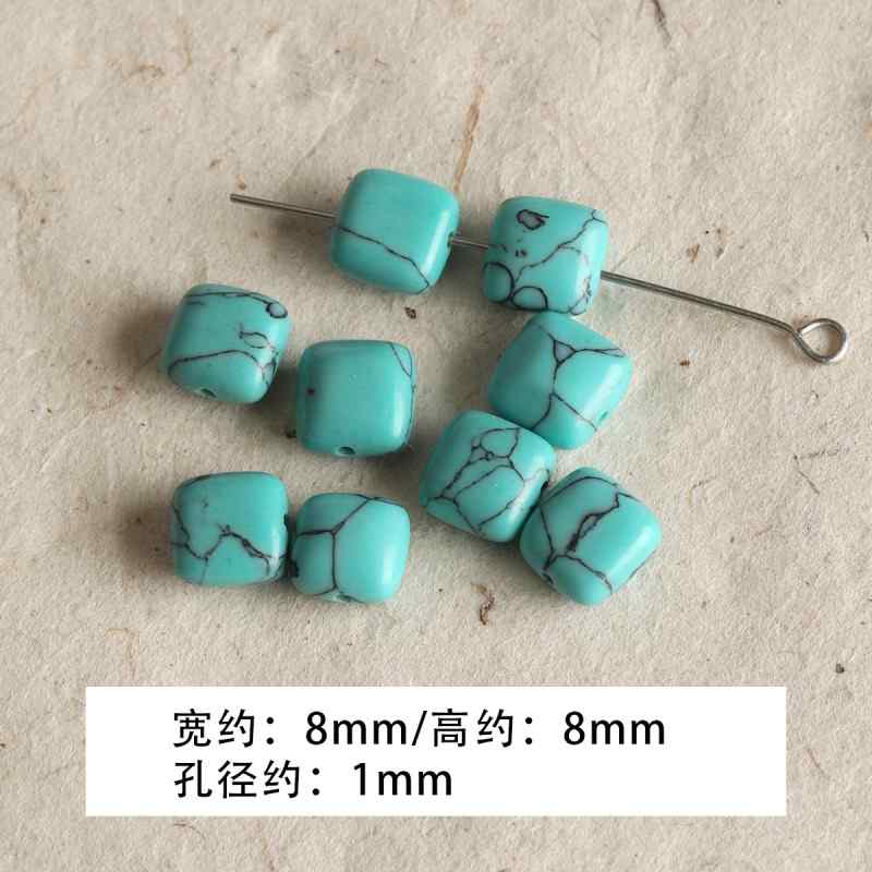 Natural Round Spacer Abacus Loose Beads Braided DIY Material