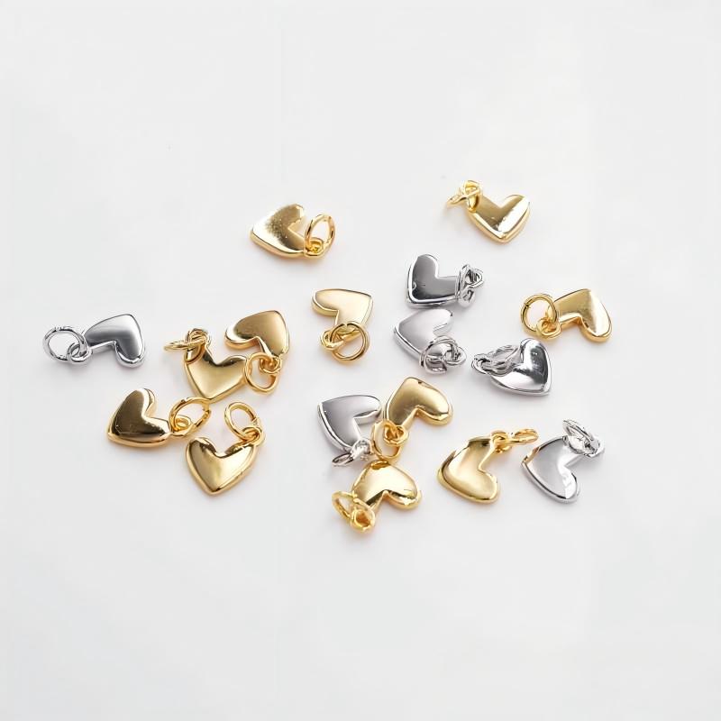 DIY jewelry accessories color retention love pendant