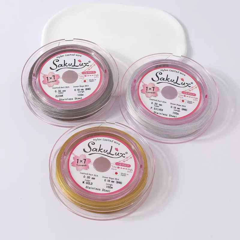 FLEXY7 Steel Wire Gold and Silver Soft Wire Non-Elastic