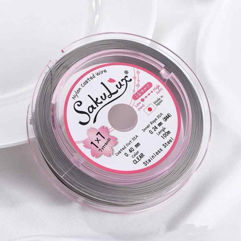 FLEXY7 Steel Wire Gold and Silver Soft Wire Non-Elastic