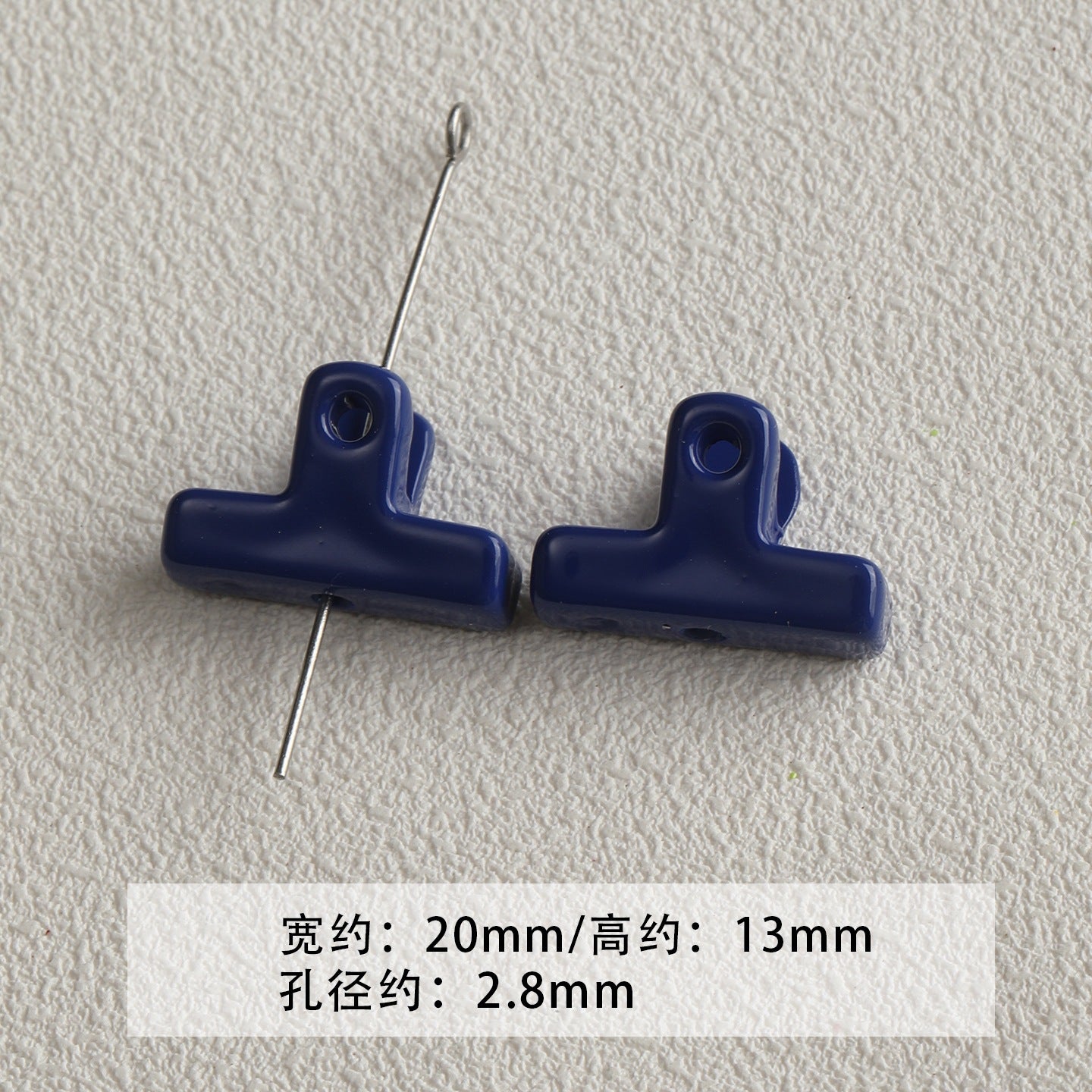 [red, yellow and blue] acrylic paint stars love beaded mobile phone chain keychain loose beads diy accessories material