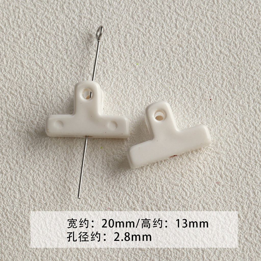 [Bihai] acrylic paint cheese star cone beaded mobile phone chain loose beads diy accessories material beads