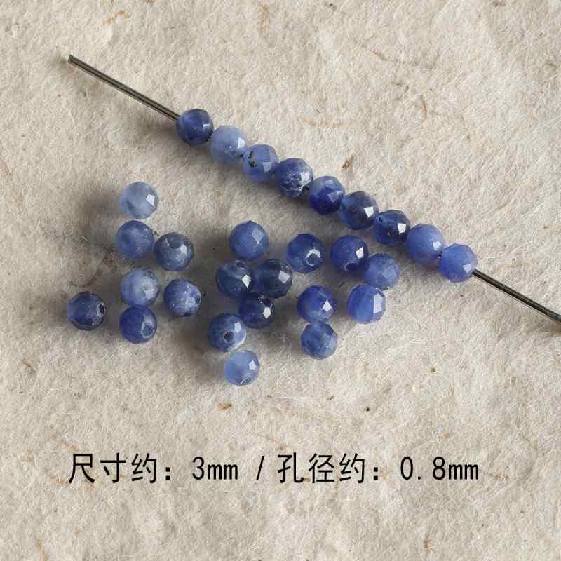 natural round cut aquamarine garnet loose beads diy material