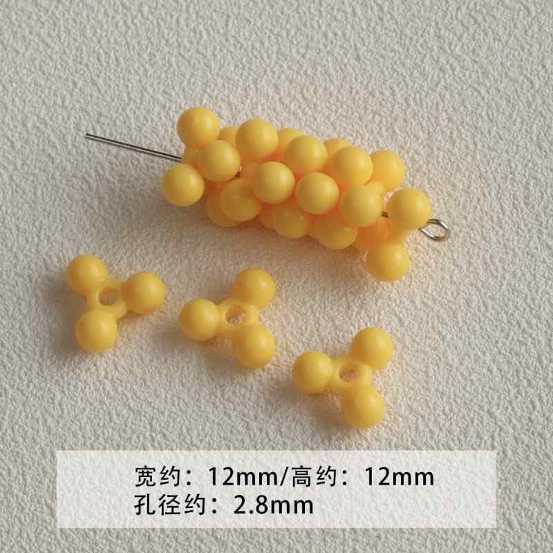 acrylic paint stars love beaded loose beads diy accessories material