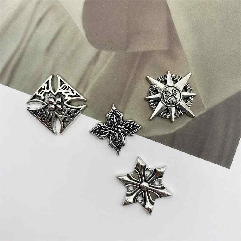 Alloy Jewelry Personalized Accessories Dark Style DIY Materials, four overview
