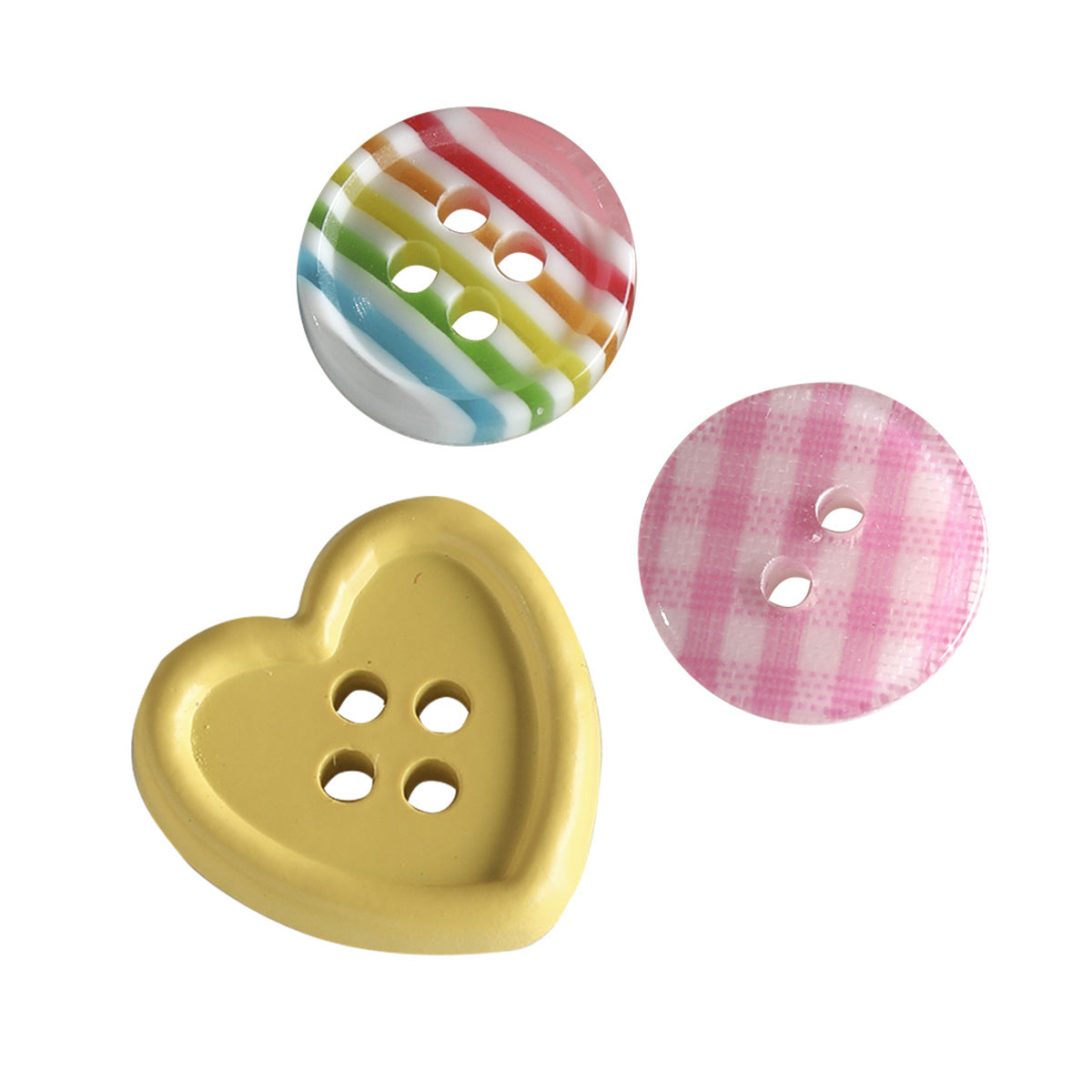 Resin color all-match niche buttons loose beads bracelet necklace mobile phone chain beads diy accessories material beads