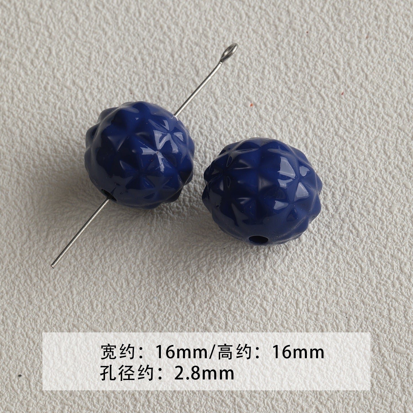 [red, yellow and blue] acrylic paint stars love beaded mobile phone chain keychain loose beads diy accessories material