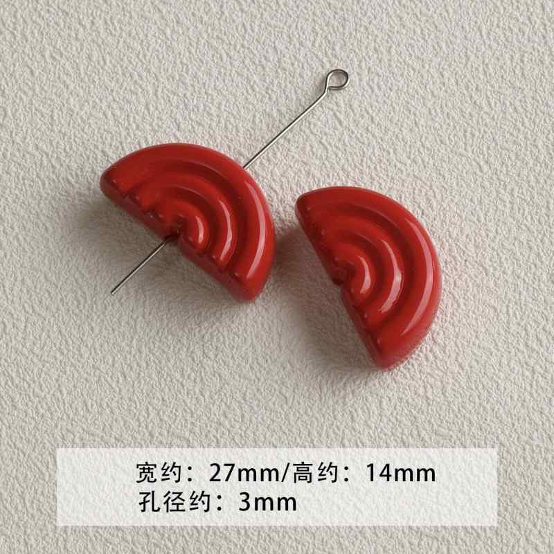 acrylic paint stars love beaded loose beads diy accessories material