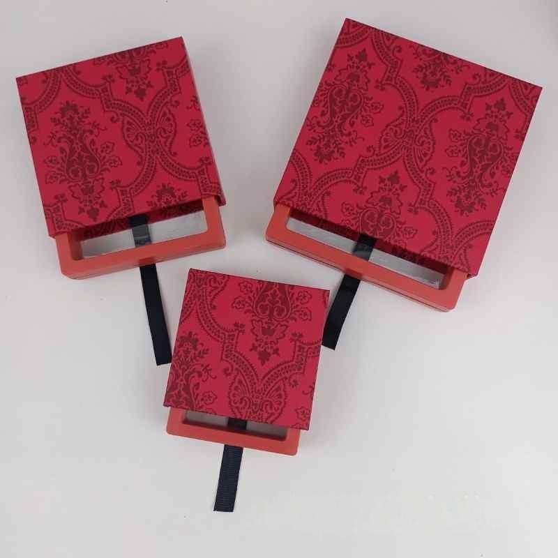 Drawer Jewelry Storage Box PE Film Floating Display Box