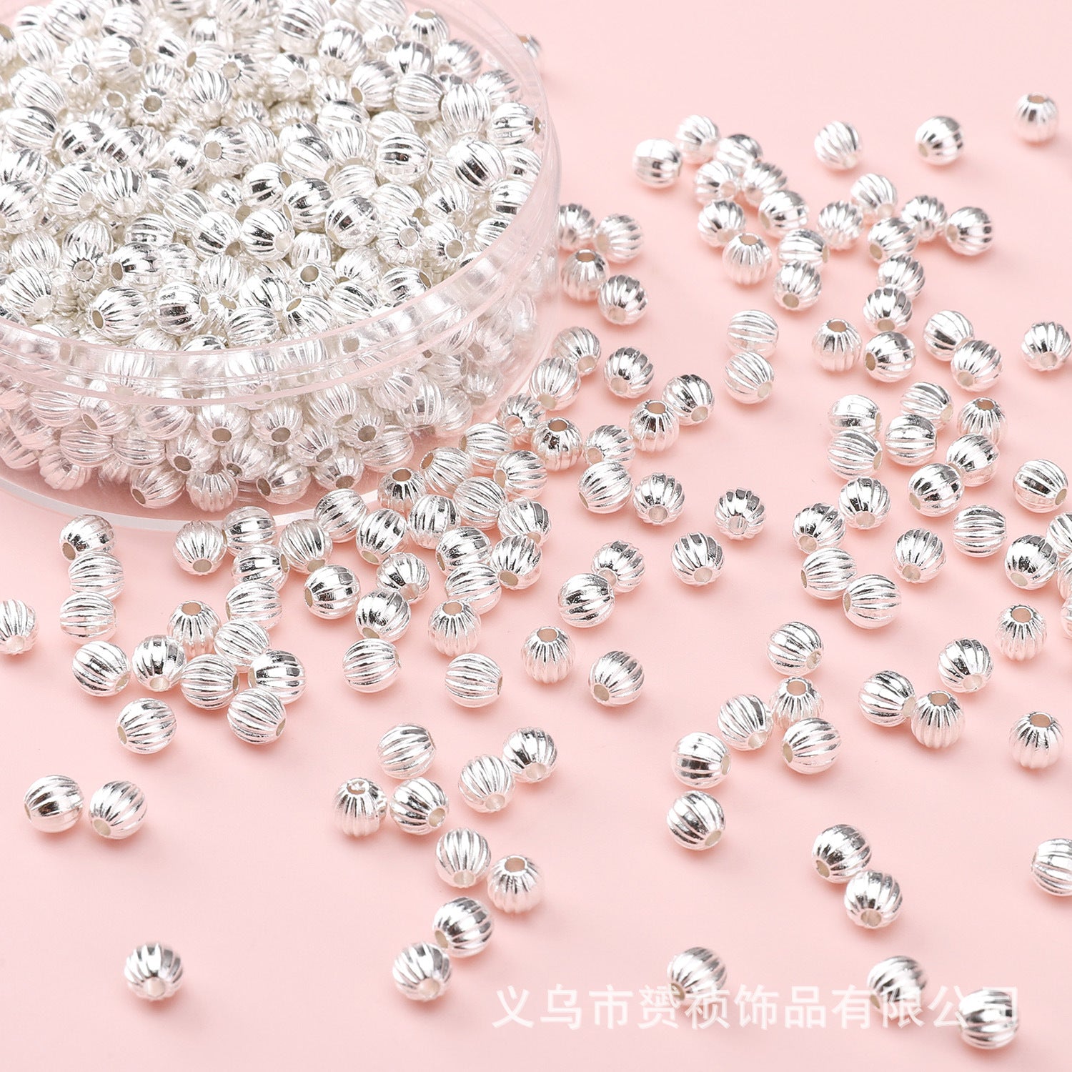 Broken Silver, a Few Pounds Thick Silver-Plated Loose Beads, Square Triangular Beads, DIY Handmade Beading Materials, Jewelry Bracelet Accessories