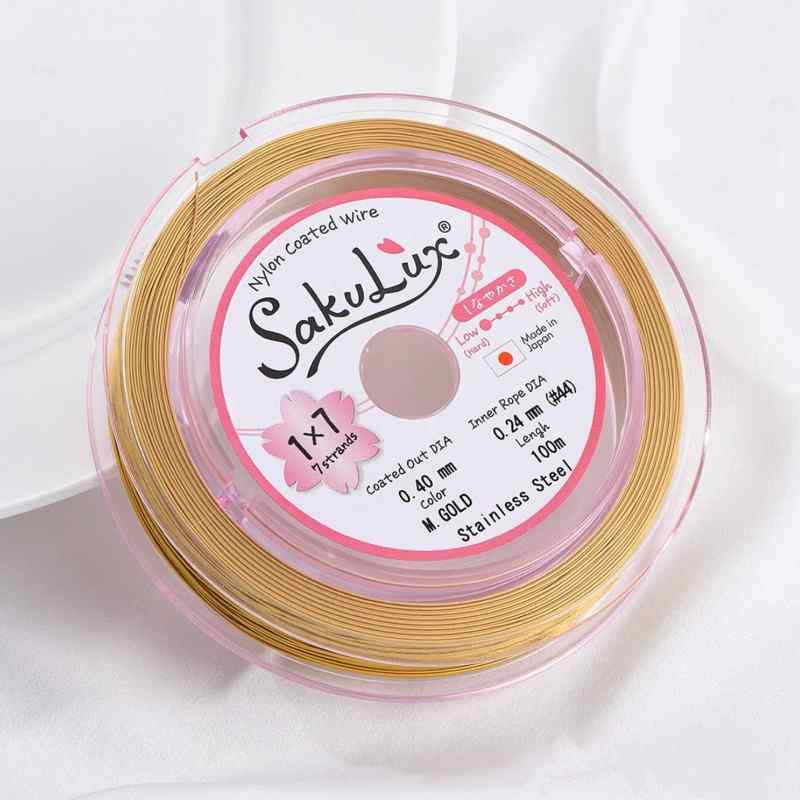 FLEXY7 Steel Wire Gold and Silver Soft Wire Non-Elastic