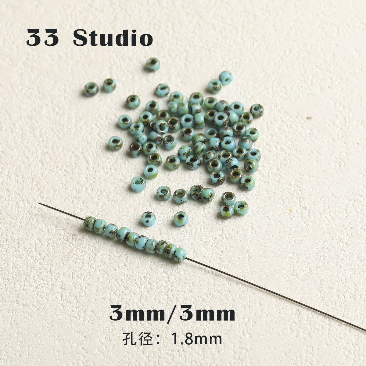 New Chinese style vintage ceramic beads rice beads water drop diy accessories material package bracelet necklace mobile phone chain beaded loose beads