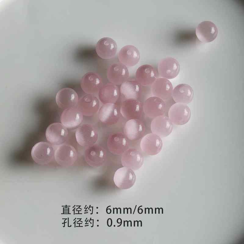 white green natural opal round loose beads diy accessories material