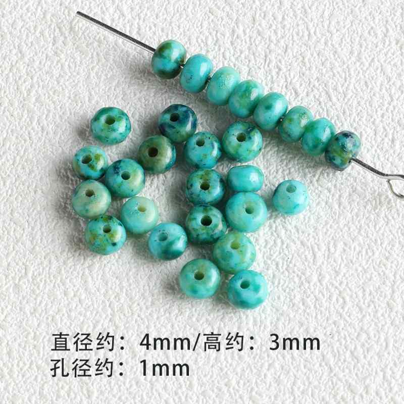 Phoenix natural stone spacer round beads diy accessories material